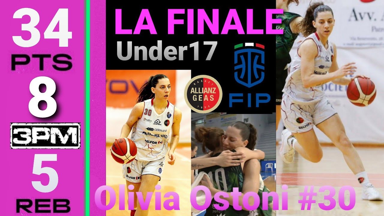 Olivia Ostoni Finali Nazionali U17 F 🎥 Allianz Geas coach Troncato 🏀 Roseto degli Abruzzi 2024 🇮🇹