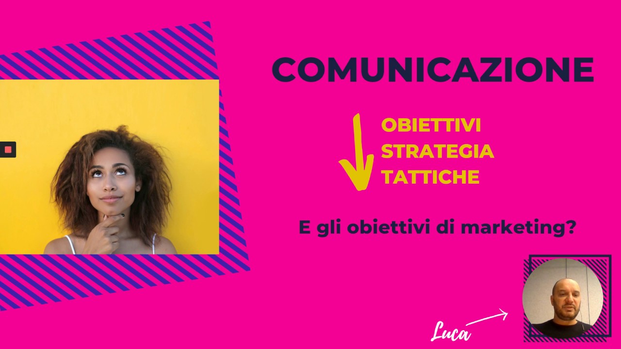 Obiettivi di marketing e comunicazione: cosa sono e che differenza c'è
