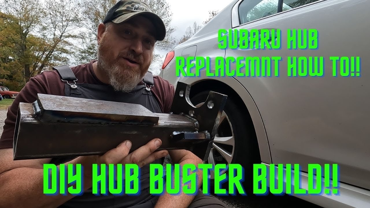 Как заменить ступицы Subaru Legacy, Impreza, Outback! Как сделать своими руками HUB BUSTER 5000!