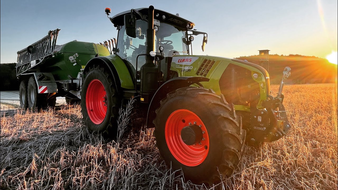 Let´s Drive/Gülle Fahren 2021/mit Claas Arion 660/Eckard Güllefass