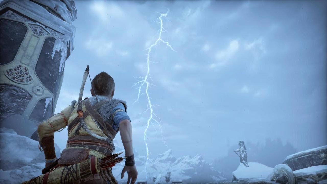 God of War Ragnarök  raio congelado 2