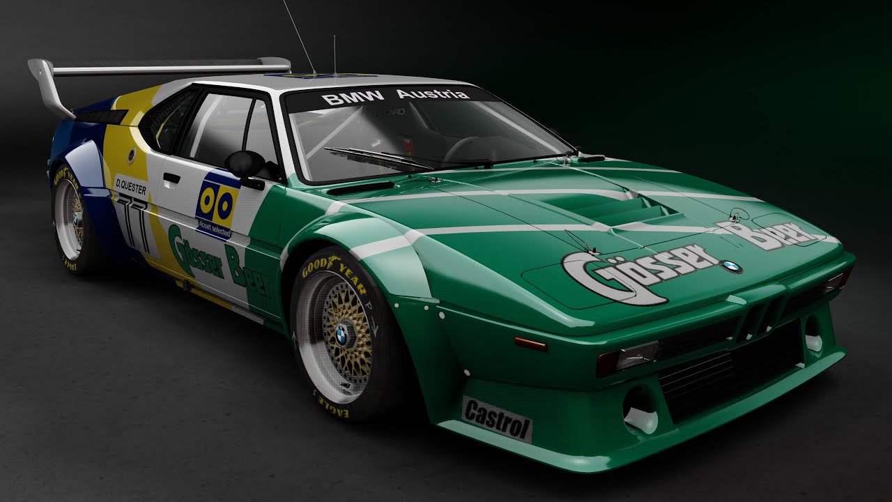 Assetto Corsa: 1981 BMW M1 at Kameno 70