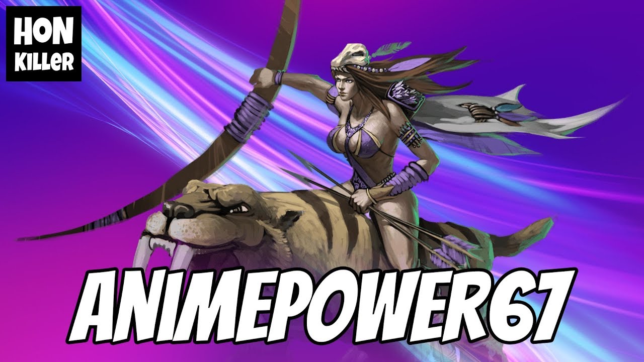 HoN Forsaken Archer Gameplay - AnimePower67 - Immortal