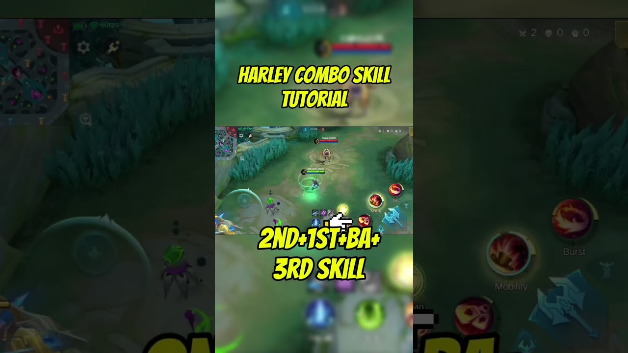 Harley Combo Skill Tutorial #mobilelegends #mlbb #tutorial