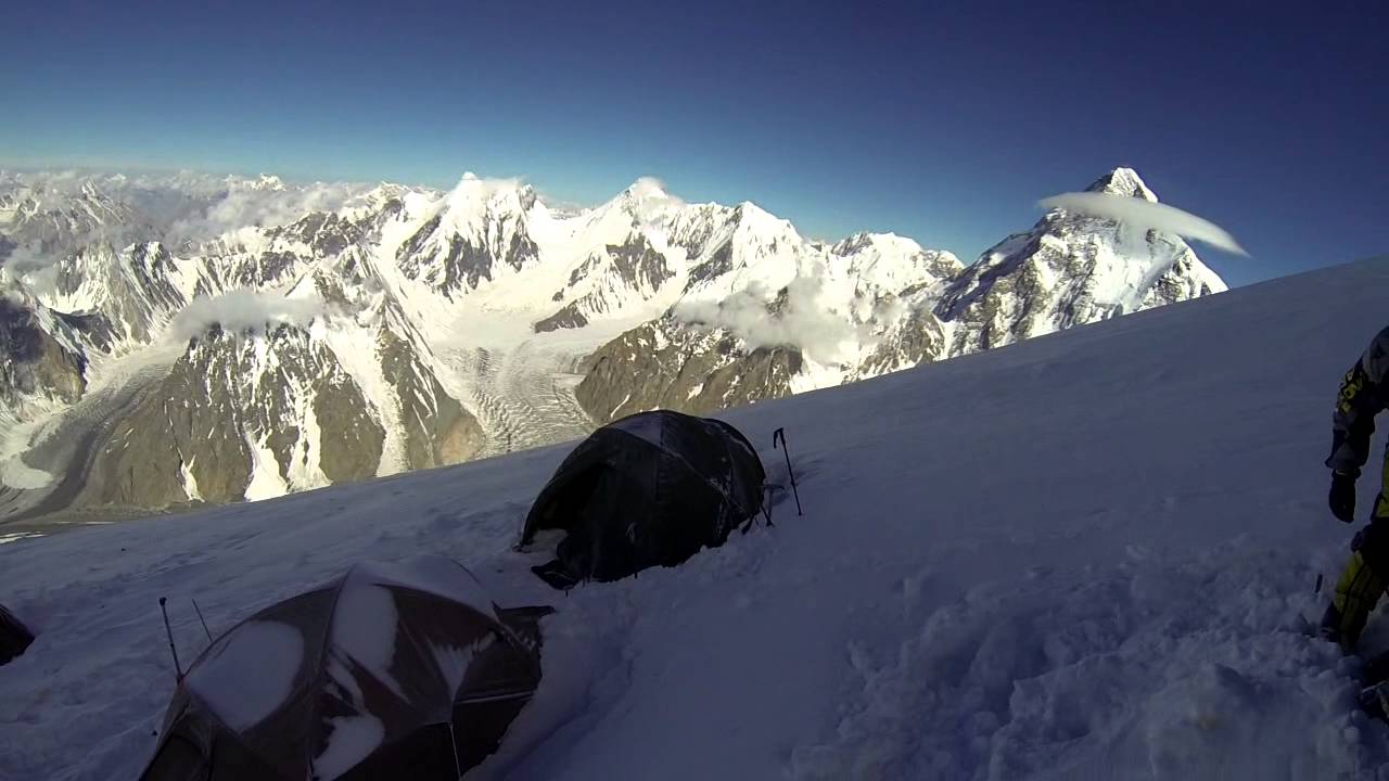 Baltoro gracier from Broad Peak camp 3