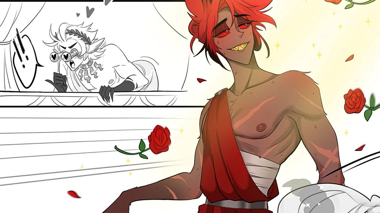 las aventuras ms épica de LUCIFER x ALASTOR que no viste (comic fandub) radioapple.