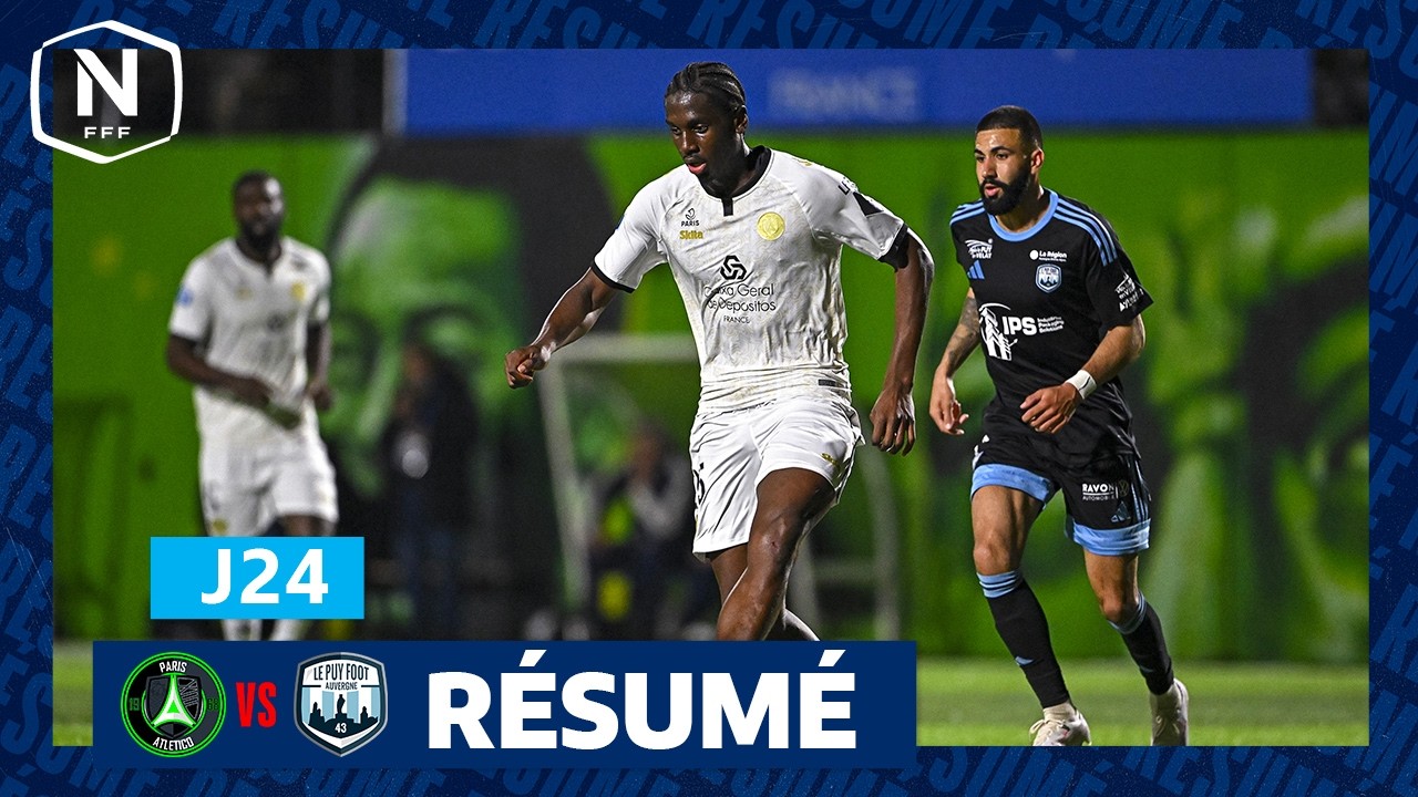 J24 I Paris 13 Atletico - Le Puy Foot 43 (0-1) National FFF 2025-2026