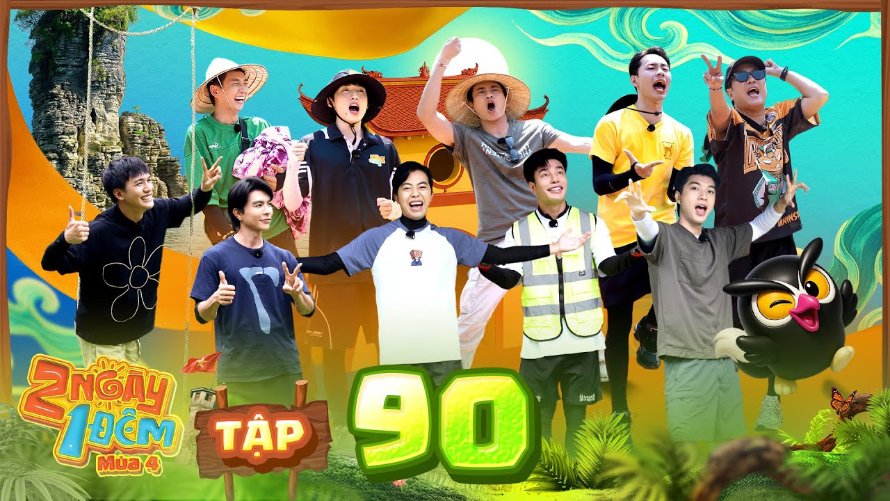 2 Ngày 1 Đêm Mùa 4 |Tập 90: HIEUTHUHAI - Dương Lâm nằm 