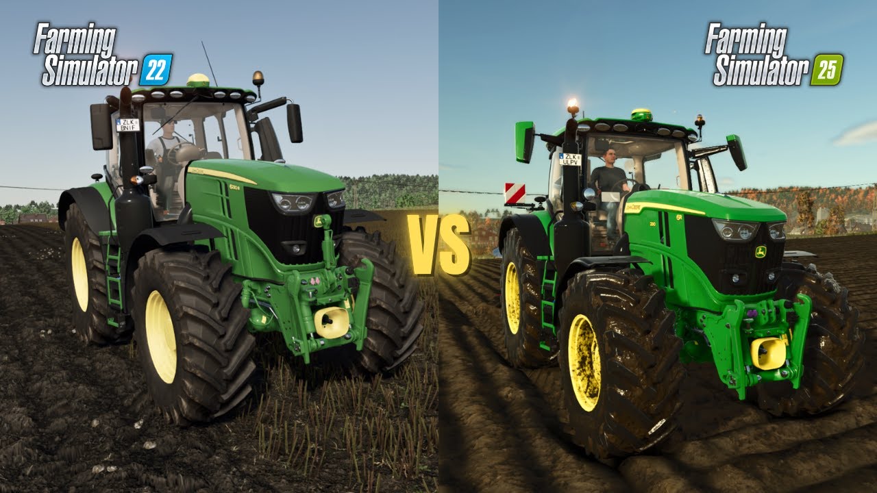 FS22 vs FS25 – Is It REALLY Worth the Upgrade? (Graphics & Gameplay Comparison)