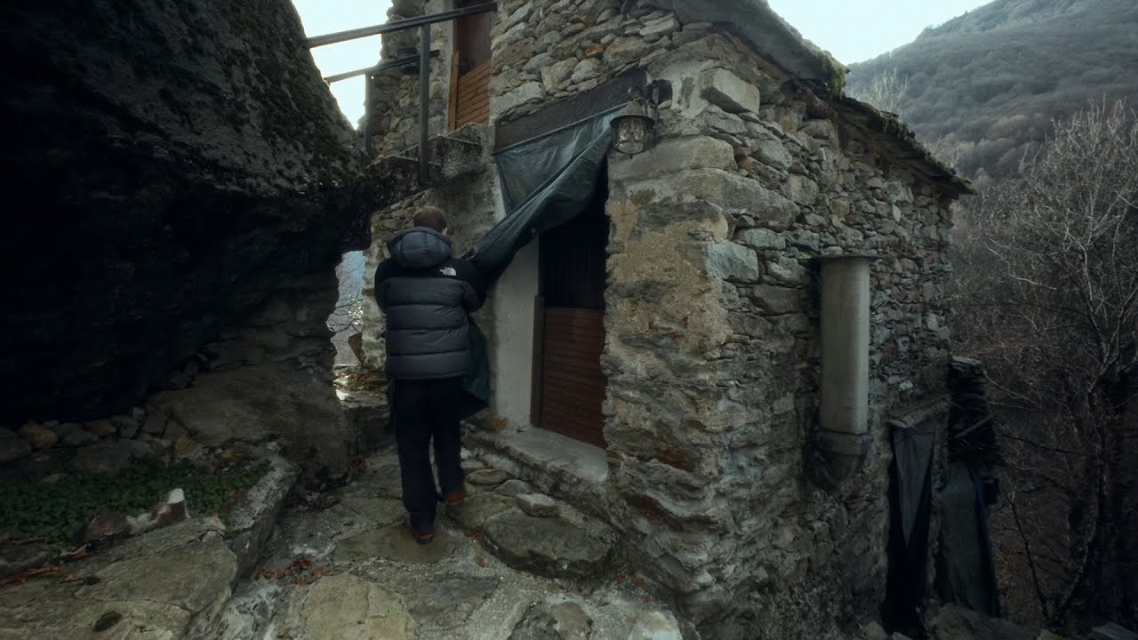 First Time Opening My Cabin in the Italian Alps | Off-Grid Mountain Life Ep.3