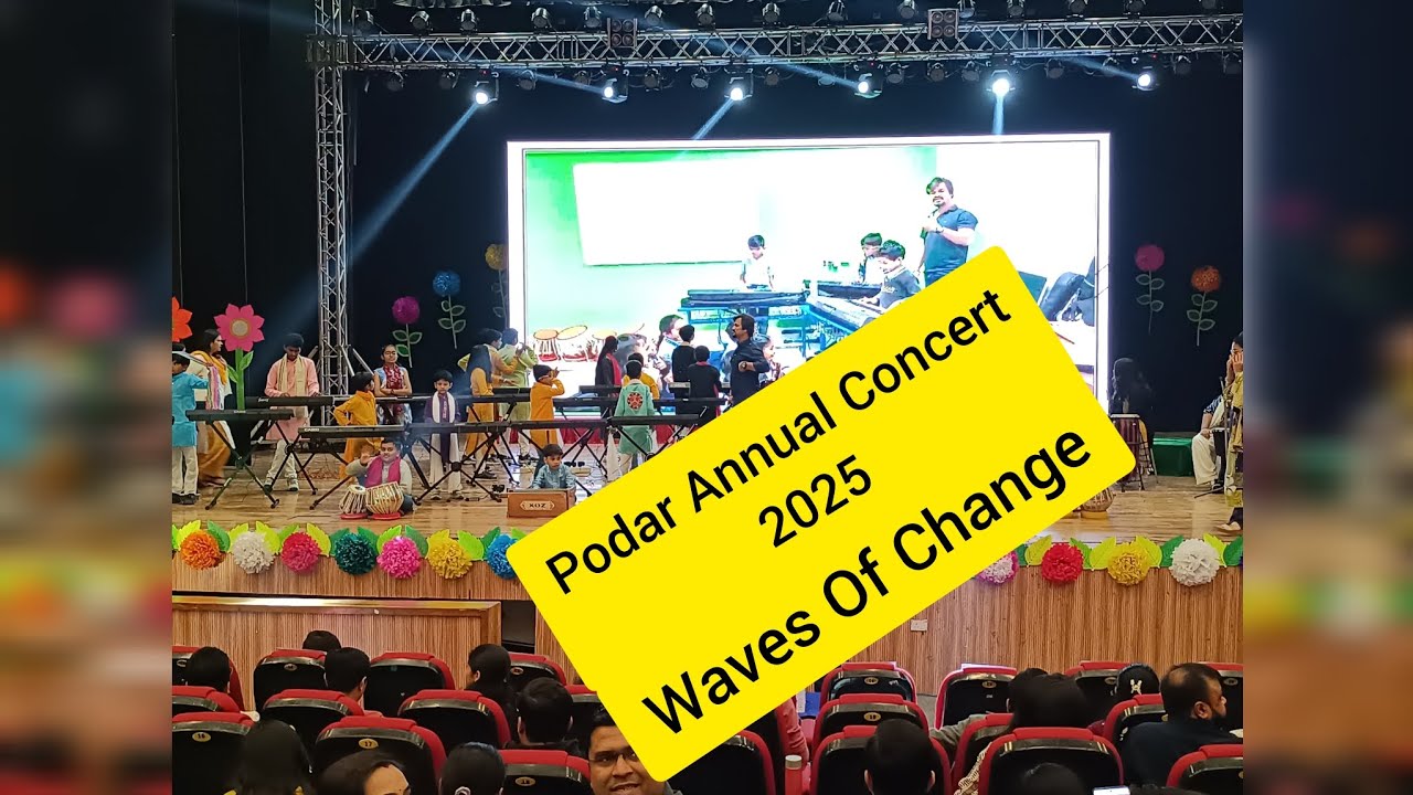 Podar Annual Concert 2025 | Waves Of Change | Podar World School