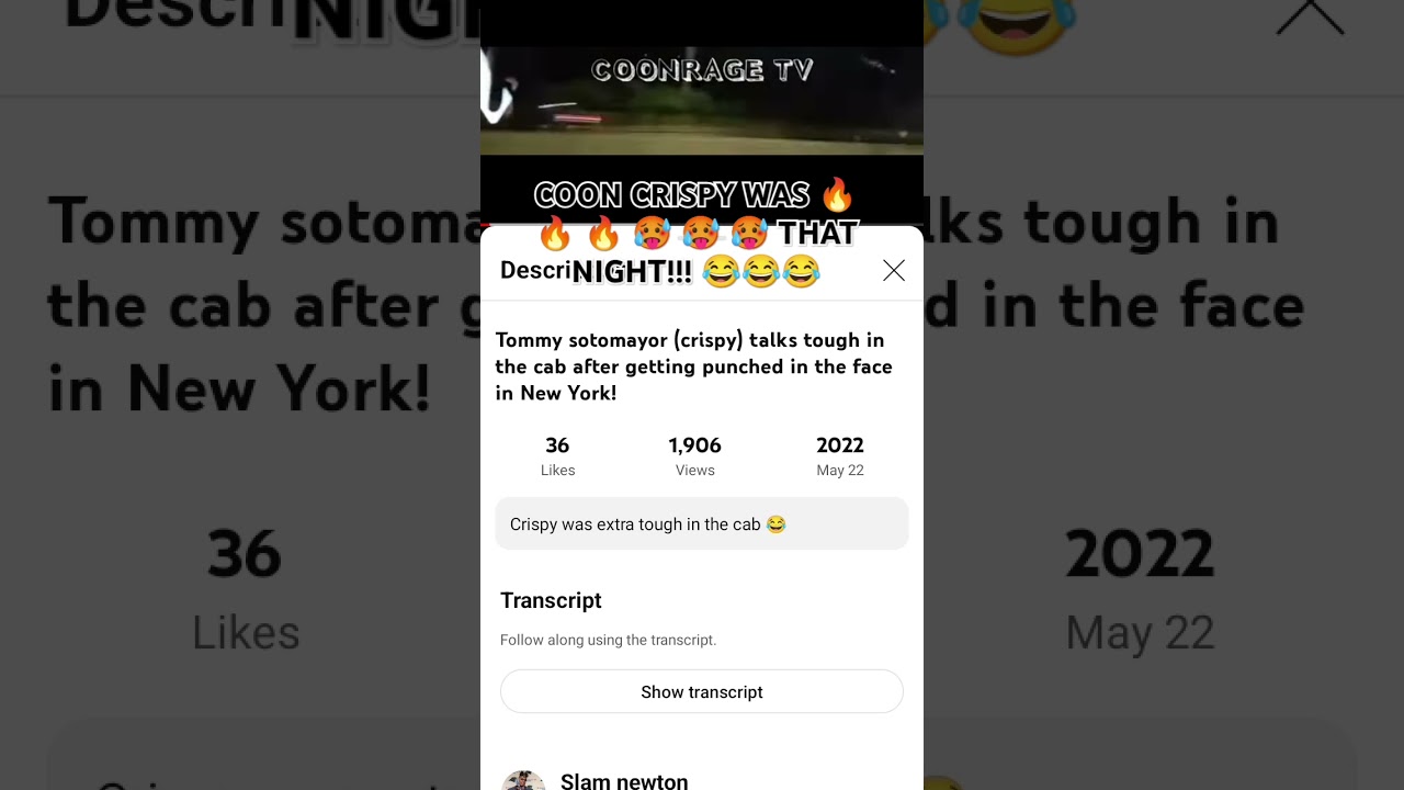 Subscribe to @Slamnewton 👈🏾 @REDSUPREMETV1 @NiqueatNite 😂😂😂😂