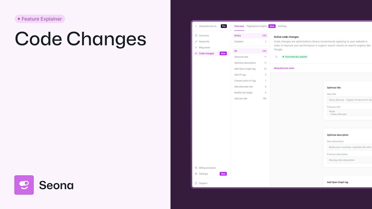 Code Changes