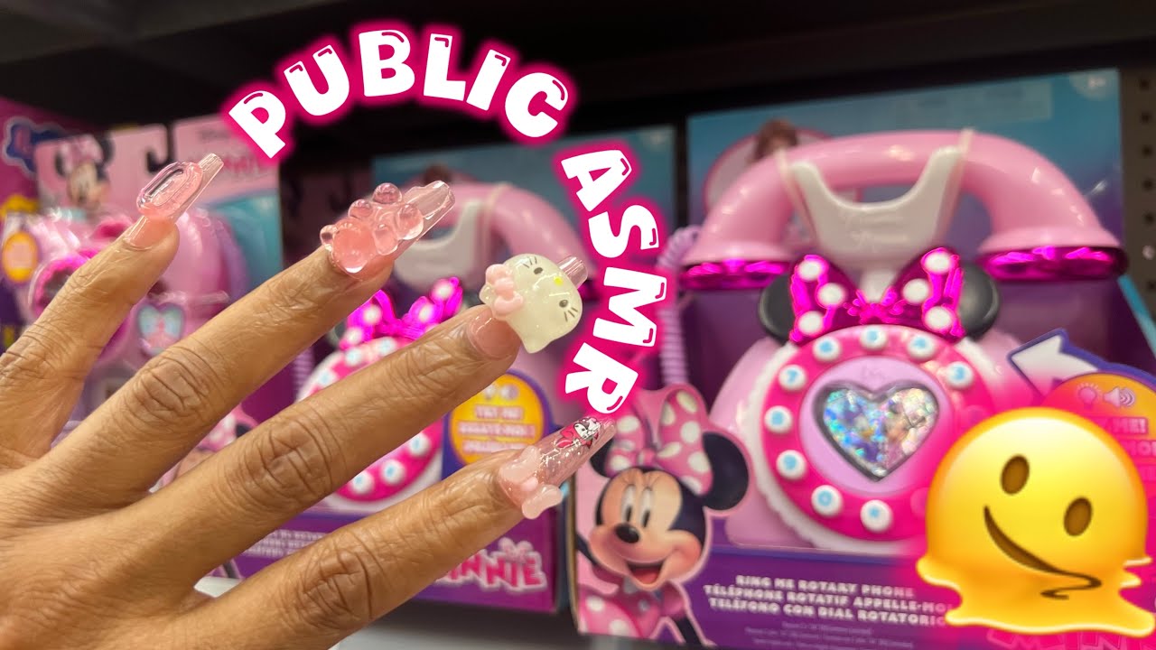 ASMR In Public At Walmart ♡ | Fast Tapping & Scratching, Tracing, Camera Tapping, Lofi, Price Check