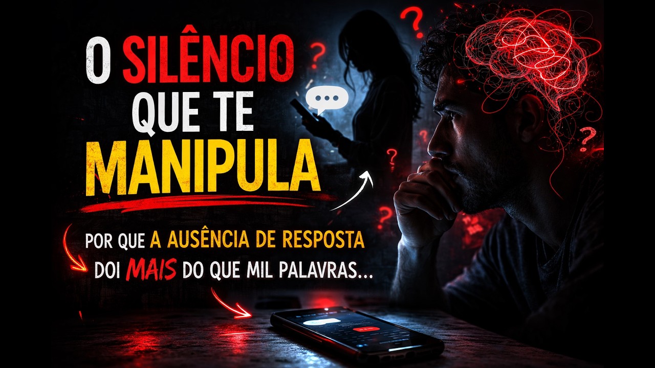 O Poder Psicológico do Silêncio (Ele Está Te Manipulando)