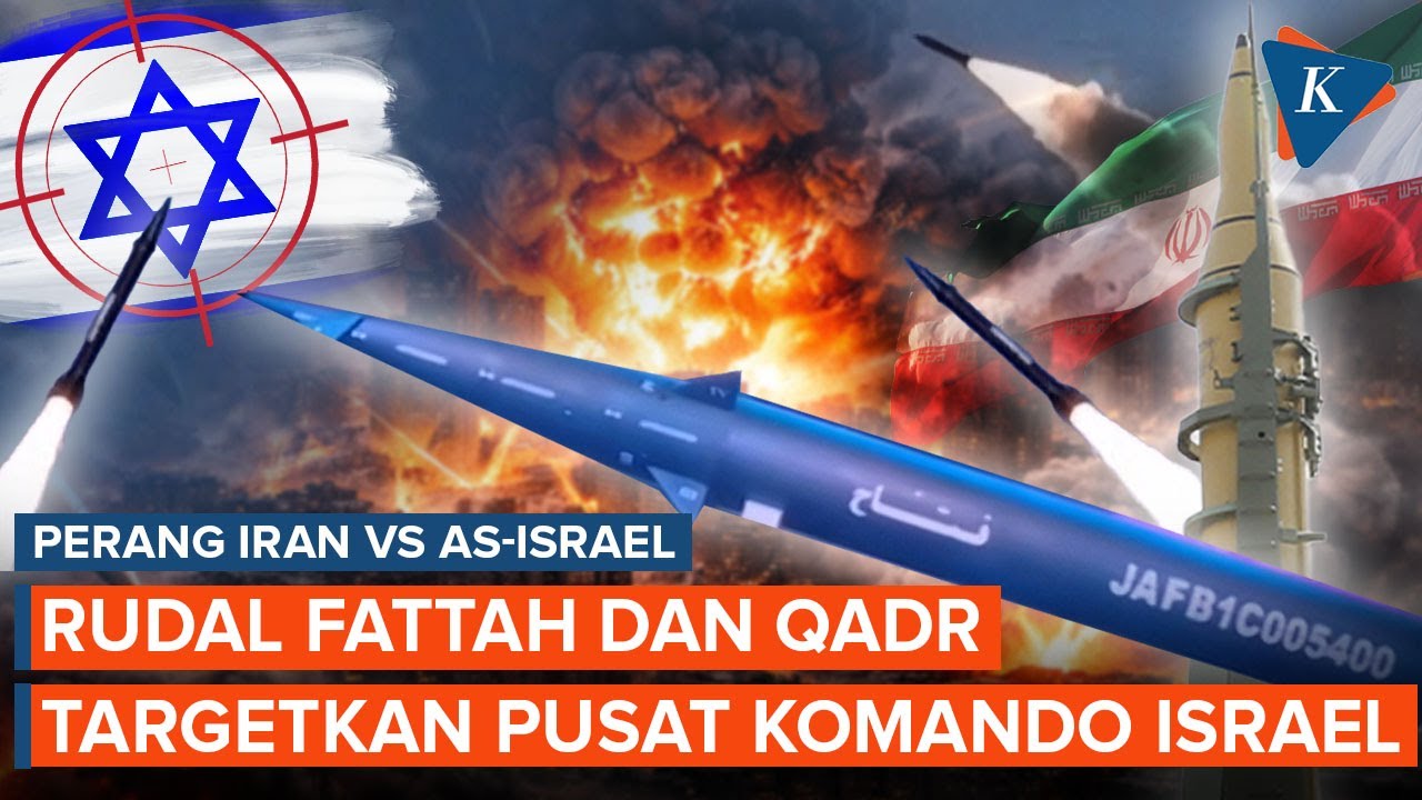 Gelombang Serangan ke-53 IRGC Targetkan Pusat Komando Israel, Fattah dan Qadr Jadi Tulang Punggung