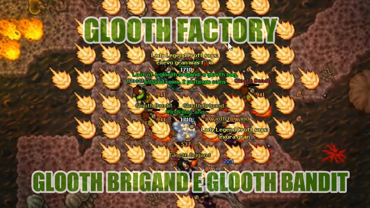 Glooth Brigand e Glooth Bandit (Glooth Factory) - Tibia