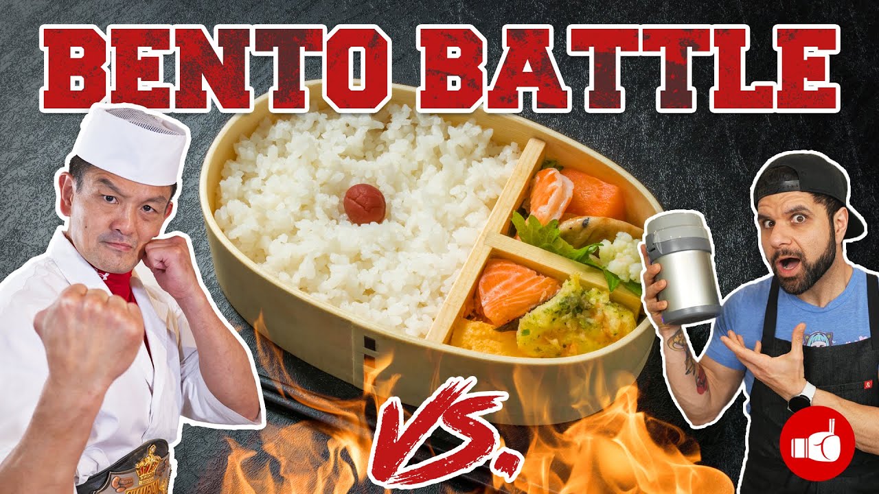 Can I Make a Japanese BENTO Better than @CHEFPKR ?! | BENTO BATTLE
