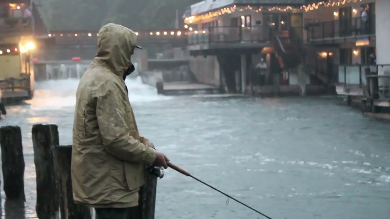 Rainy Little Fishing Village