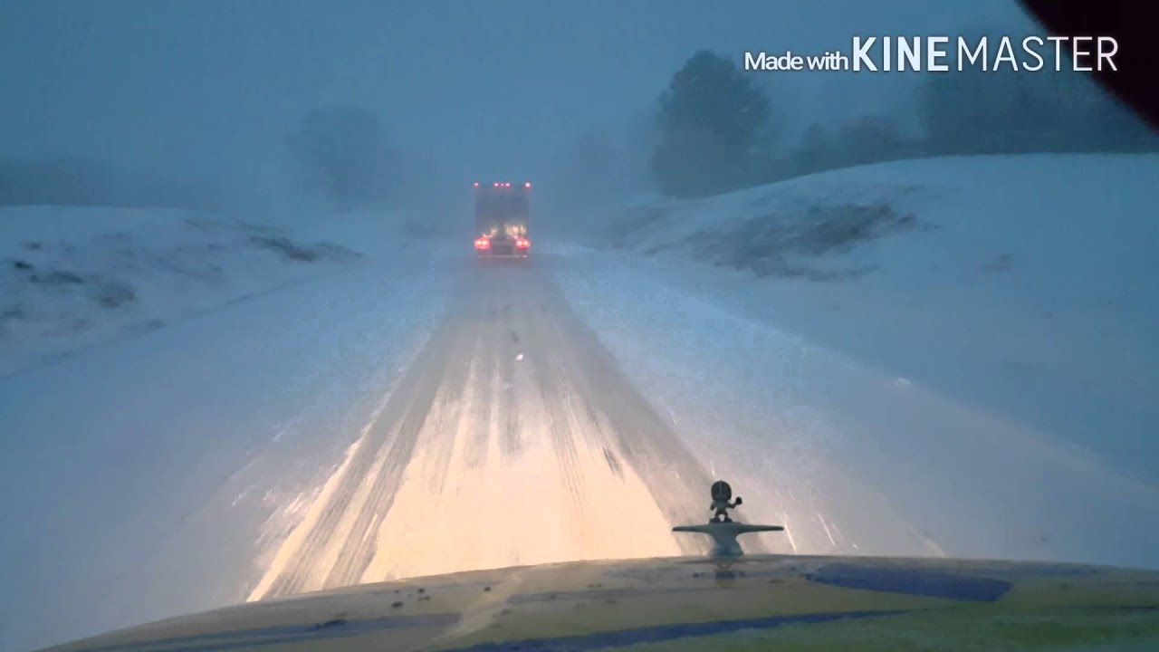 Trucking | Driving in Winter Storm Jonas | LoShawn Parks