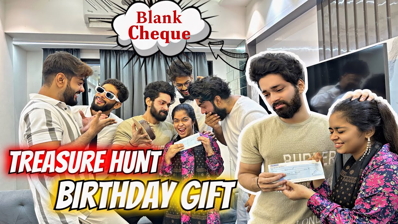 Abresh ne diya Blank Cheque Treasure Hunt Birthday Gift Mein 🎁 | Fokats | Abresh & Zeeshan