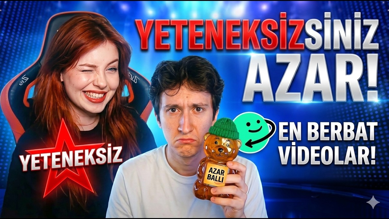 Azar’da Başımıza Gelenler 🙄 (Akıl Sağlığım Gitti) | Yeteneksizsiniz AZAR