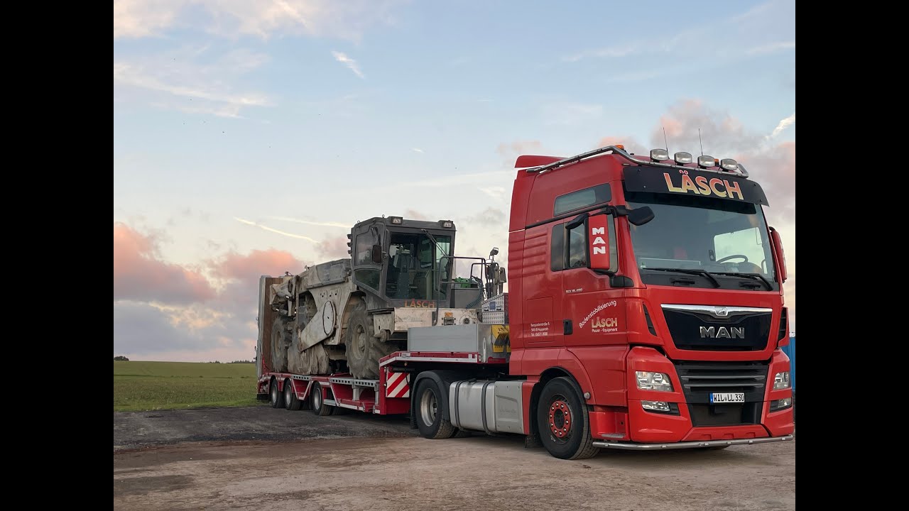 Spezialfläche mit NovoCrete, Bütgenbach - Belgien // Läsch Bodenstabilisierung GmbH