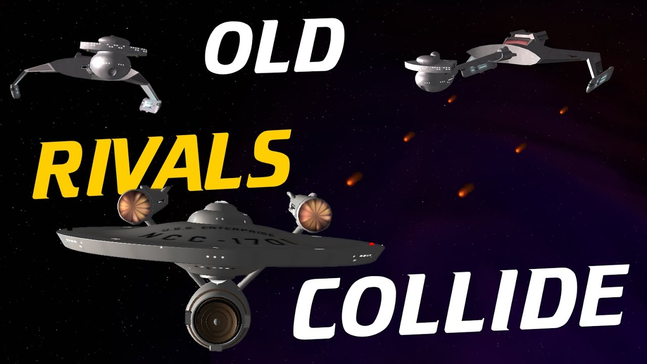 Historic Showdown: Constitution vs Two D7 Cruisers! Star Trek Bridge Commander