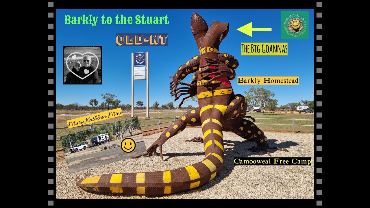 Barkly Hwy QLD to the Stuart Hwy NT July 2024