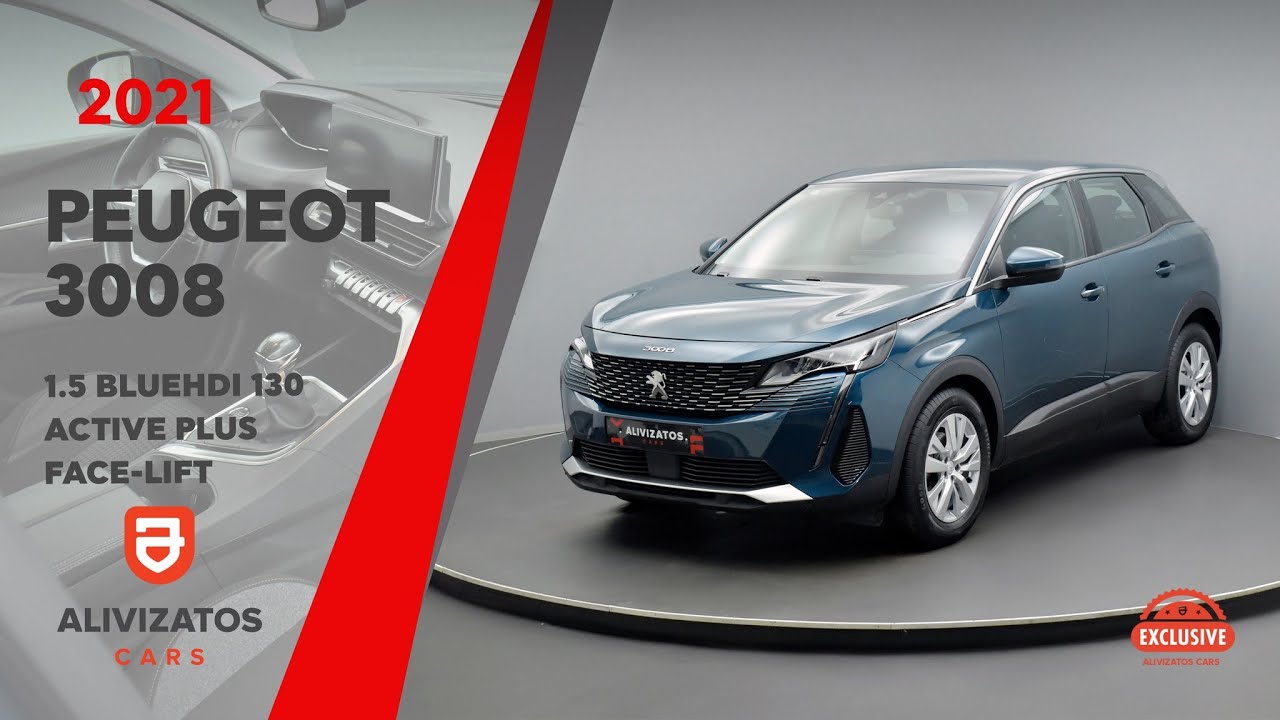 Peugeot 3008 20211.5 BlueHDi 130 Active Plus Facelift Alivizatos cars