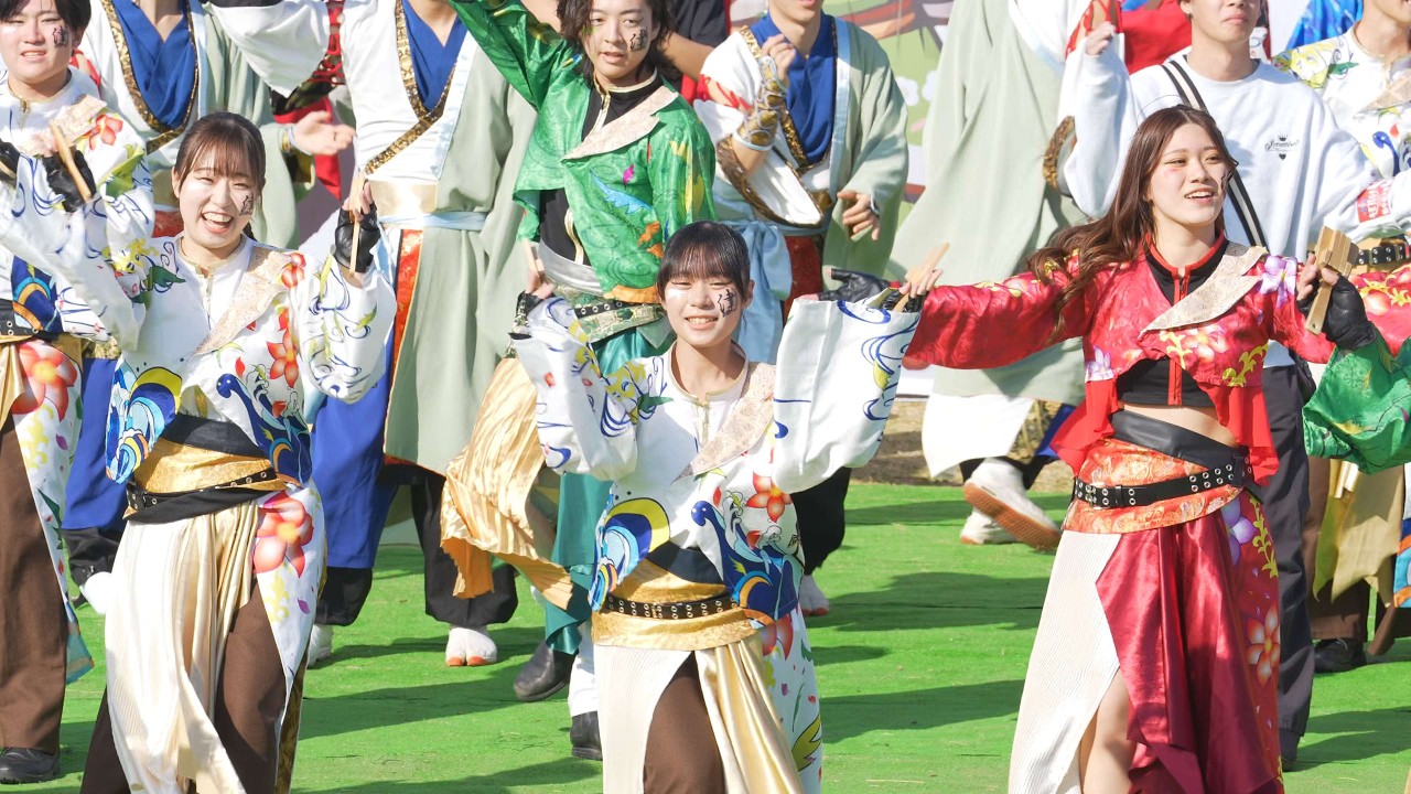 [4K] 総踊り③『うらじゃ音頭』　堺よさこいかえる祭り 2026 大仙公園会場 (中央)