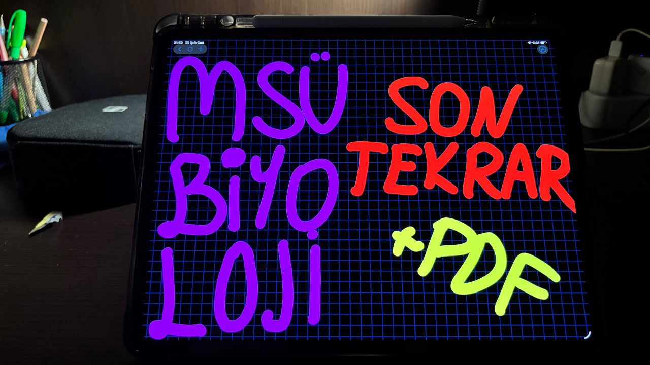 MSÜ Biyoloji SON Tekrar