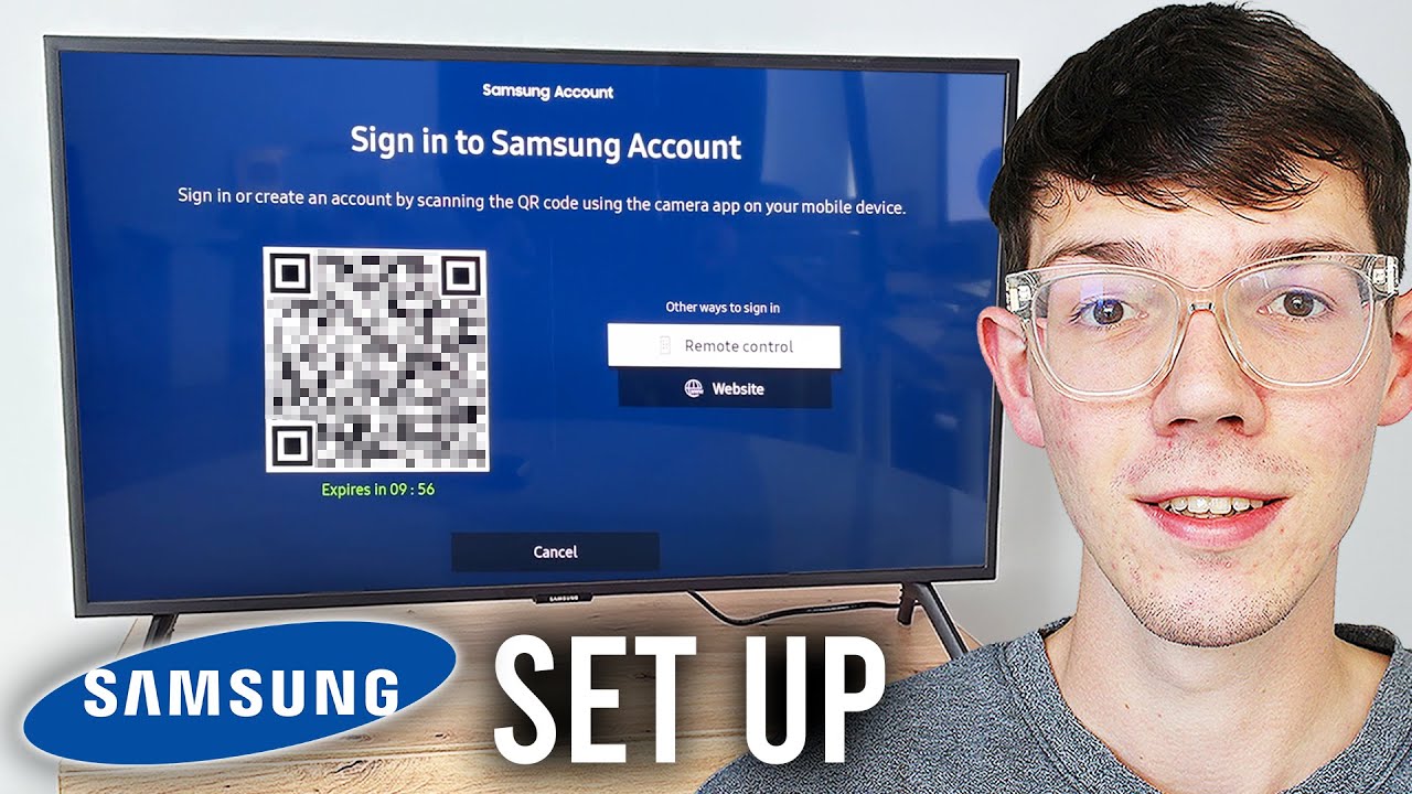 How To Set Up Samsung Account On Samsung TV - Step By Step
