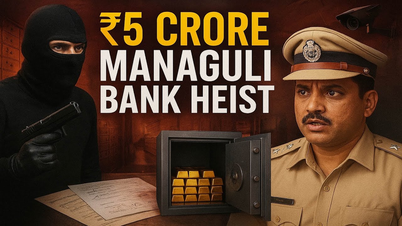 &ldquo;₹5 Crore Managuli Bank Heist 😱 | Gold Robbery Which Shook The Police!&rdquo;