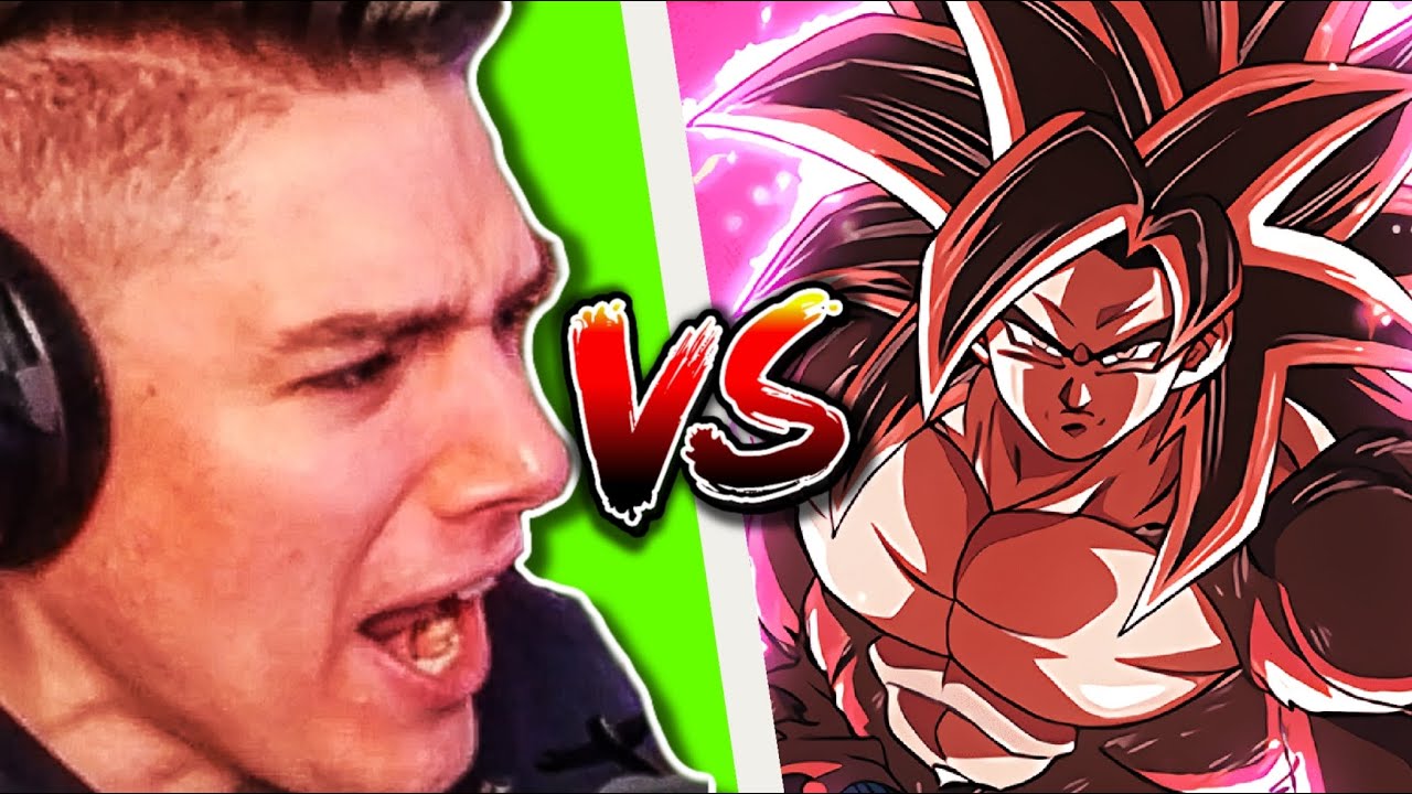 You SUMMON it you USE it Super Saiyan 4 Limit Breaker Goku vs Nanogenix DB Heroes Dokkan Battle