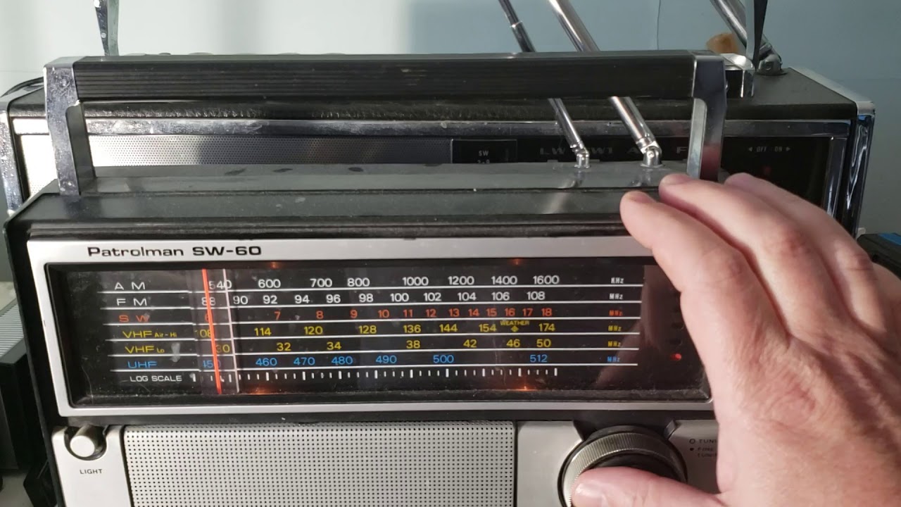 The patrolman SW 60 multiband receiver of the 80s