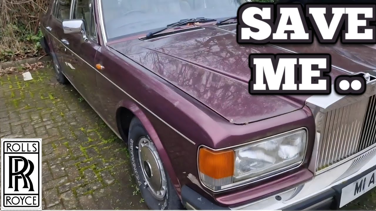 I found an ABANDONED Rolls-Royce SILVER SPIRIT III in a car park - Should it be saved?