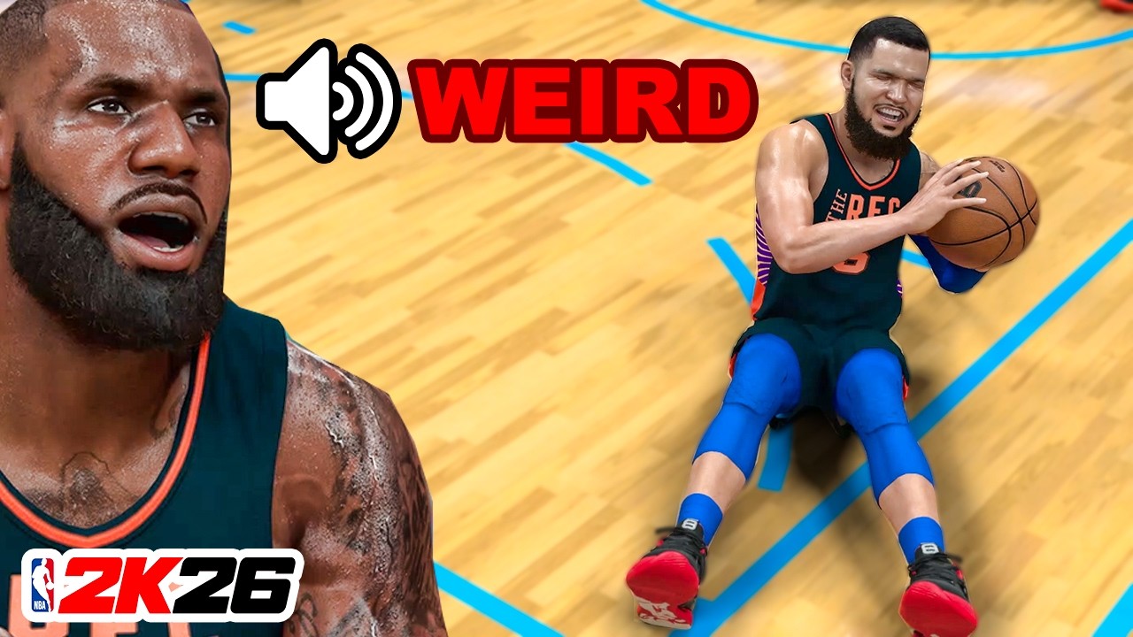 САМЫЙ ТРЕВОЖНЫЙ СЛУЧАЙНЫЙ РЕКЛАМНЫЙ МОМЕНТ В NBA 2K26!!