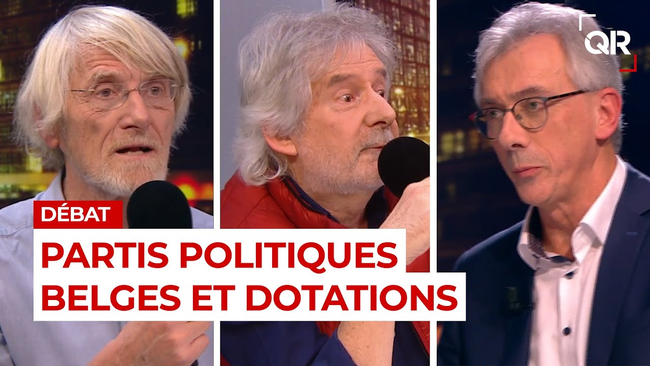 Partis politiques, dotations et déficit démocratique - Retour sur le débat - QR RTBF