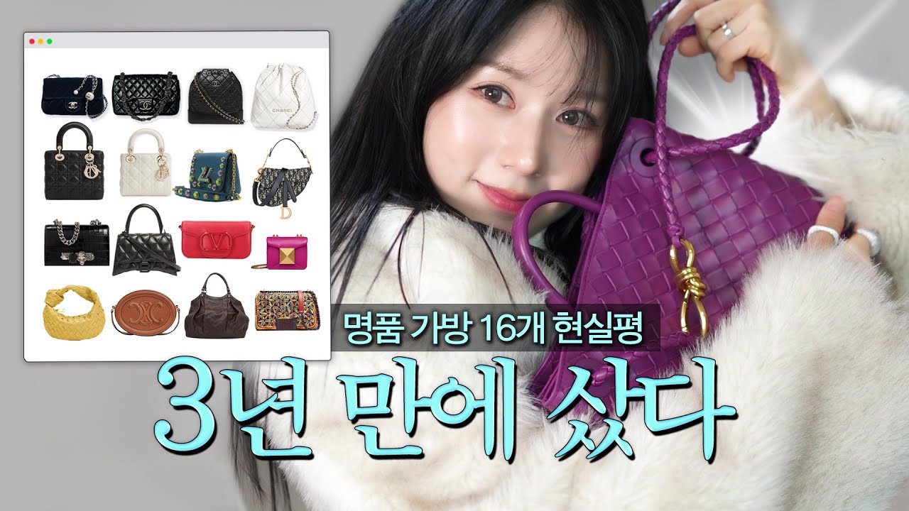 3년 고민 끝에 산 안디아모 (+명품 가방 16개 솔직리뷰)