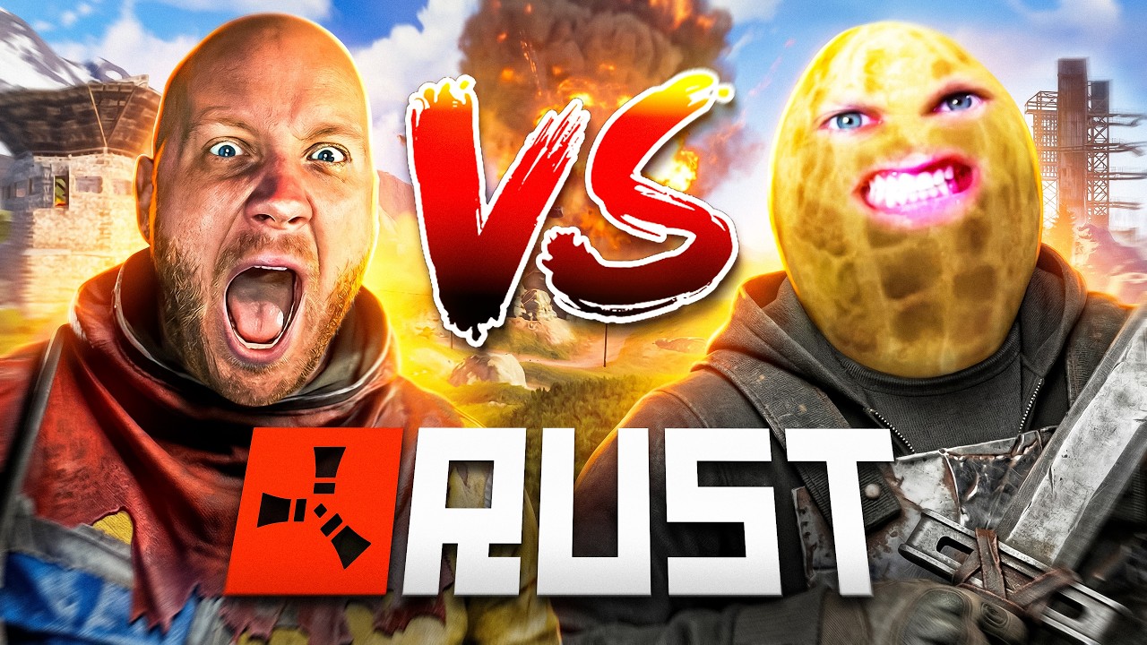 MY FIRST RUST FIGHT VERSUS PEANUT