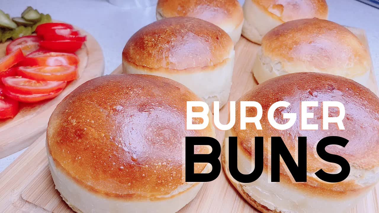 PILLOWY  Bakery Burger Bun Recipe with  Foil Rings