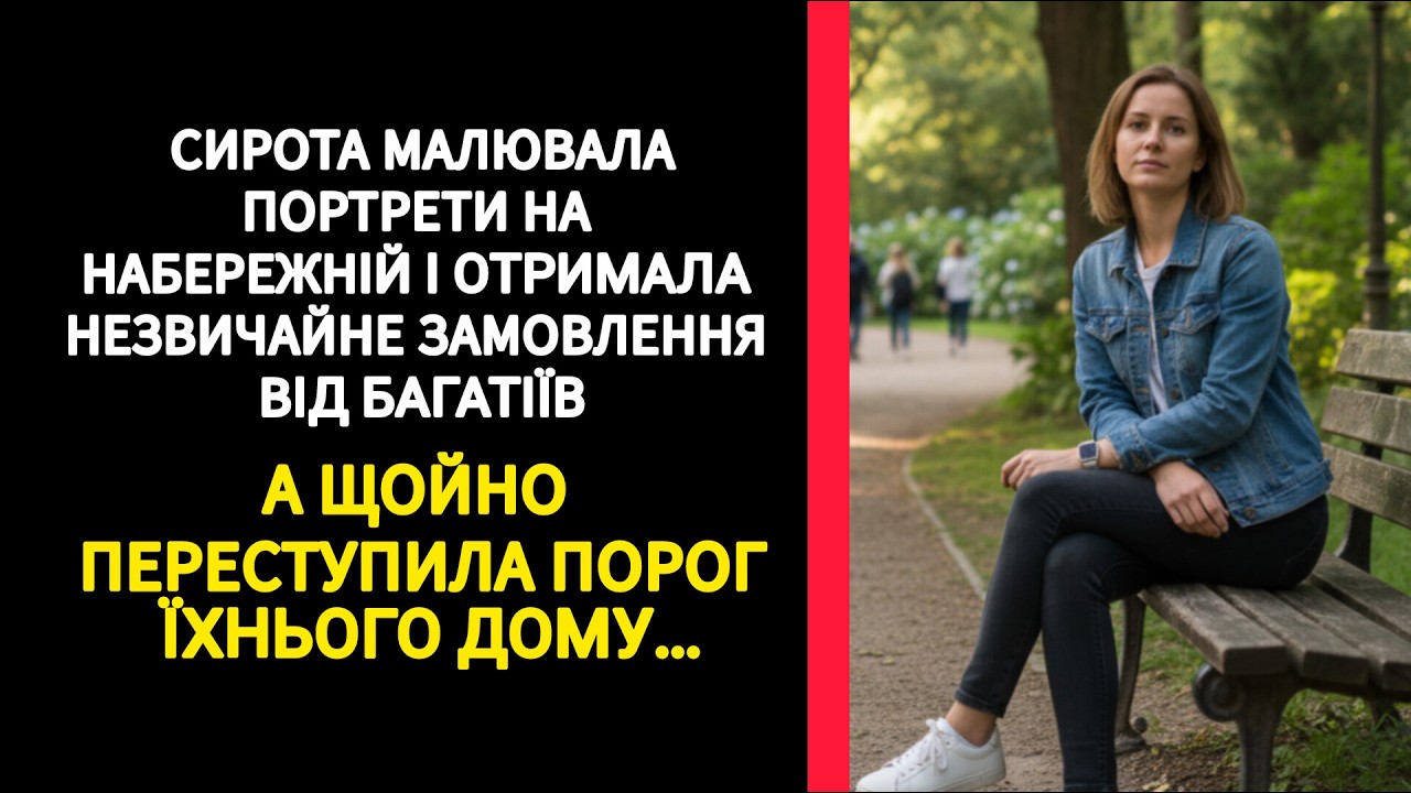 🇺🇦|| СИРОТА МАЛЮВАЛАПОРТРЕТИ НА НАБЕРЕЖНІЙ І ОТРИМАЛА НЕЗВИЧАЙНЕ ЗАМОВЛЕННЯ ВІД БАГАТІЇВ...