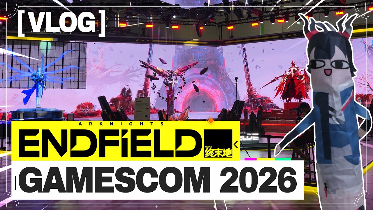 My Endfield Gamescom 2026 Experience + Endfield Developer Interview!!【Vlog】