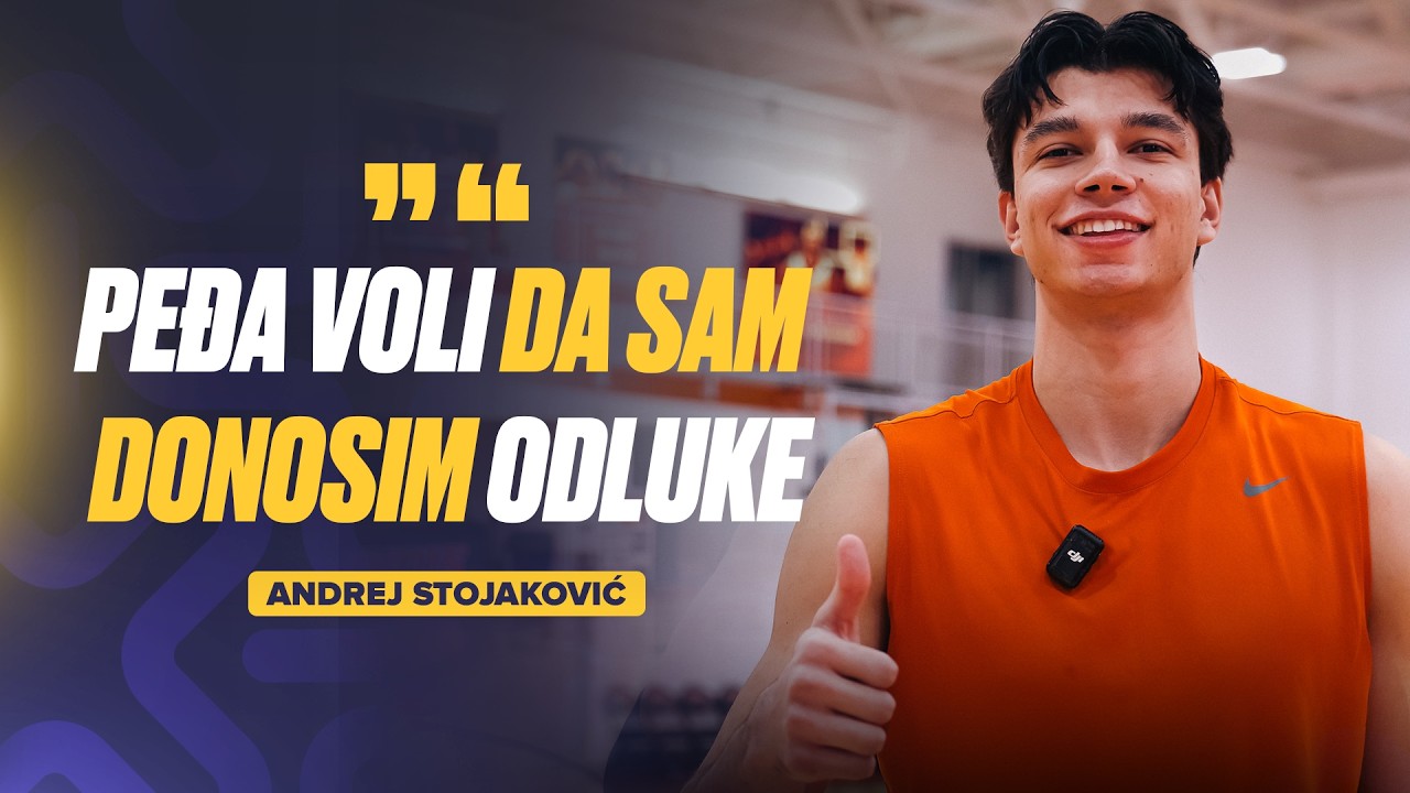 Andrej Stojaković ekskluzivno za Mozzart Sport o koledžu, Evroligi, savetu koji mu je dao Bogdan...