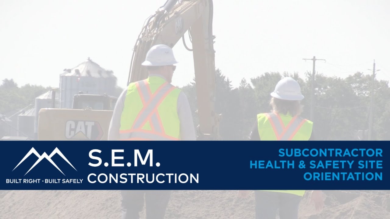 SEM Site Orientation Video