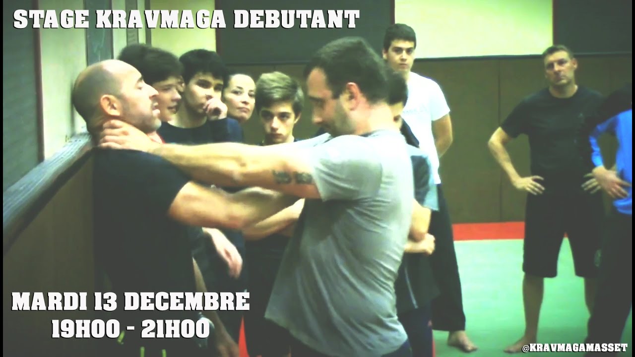 Stage de krav maga pour d&eacute;butants