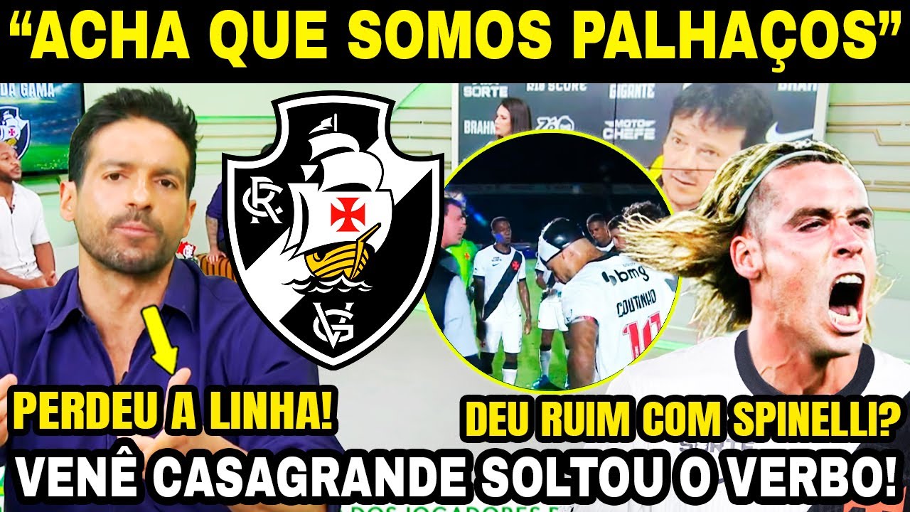 VENÊ CASAGRANDE SOLTA O VERBO SOBRE GRITOS DE DINIZ COM NUNO MOREIRA! 