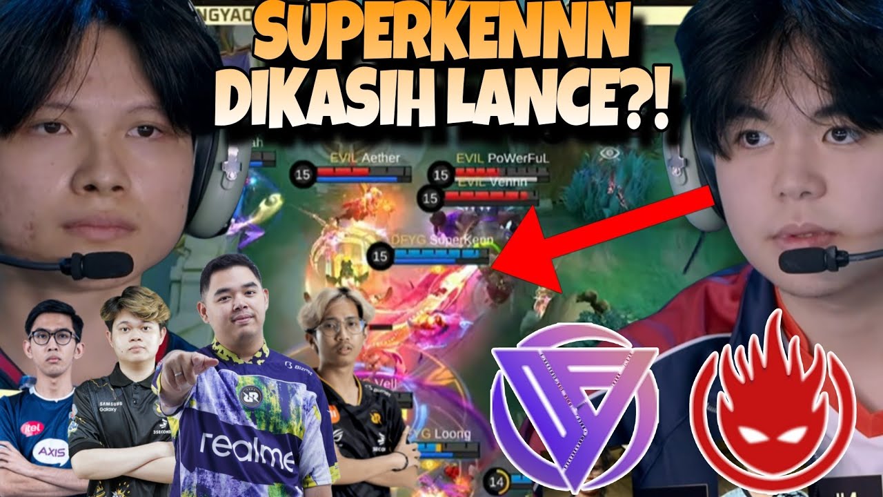 GA SALAH SUPERKENN DIKASIH LANCELOT ?! DFYG VS EVIL MATCH 1 - M7 SWISS STAGE