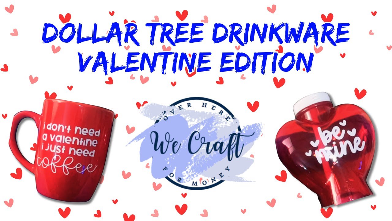 Quick Dollar Tree Valentine’s DIY | Cricut Joy + Permanent Vinyl